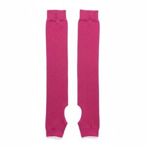 ToeSox, Knee High or Scrunched, Fuchsia  SPECTACULAR! Pilates, Yoga, Barre